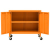 Oranger Lagerschrank Tetik 60x35x56cm (Stahl)