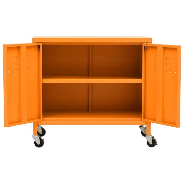 Oranger Lagerschrank Tetik 60x35x56cm (Stahl)