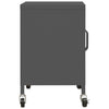 Anthrazitfarbener Lagerschrank Tetik 60x35x56cm (Stahl)