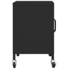 Schwarzer Lagerschrank Tetik 60x35x56cm (Stahl)