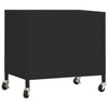 Schwarzer Lagerschrank Tetik 60x35x56cm (Stahl)