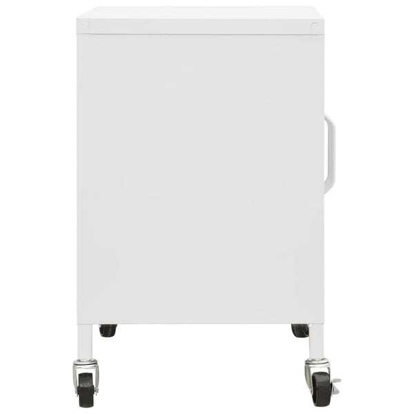 Weißer Vorratsschrank Tetik 60x35x56cm (Stahl)