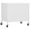 Weißer Vorratsschrank Tetik 60x35x56cm (Stahl)