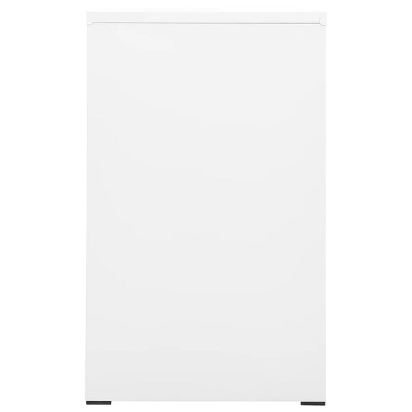 Weißer Archivschrank Seuda 46x62x102,5cm (Stahl)
