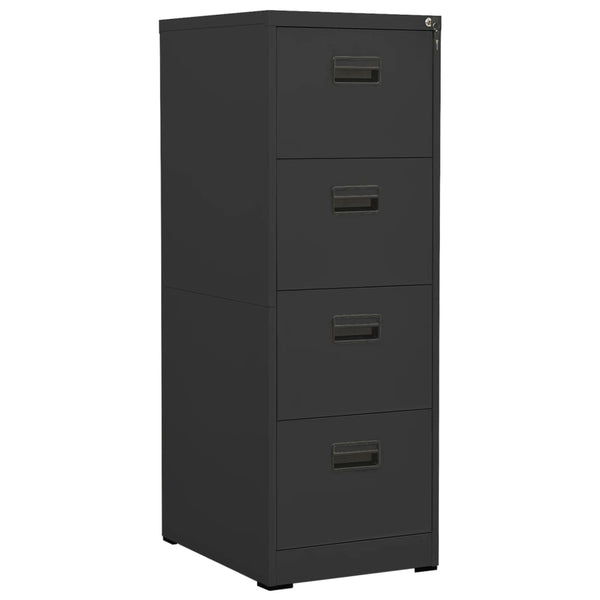Archivschrank Anthrazit Seuda 46x62x133cm (Stahl)