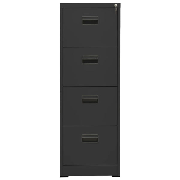 Archivschrank Anthrazit Seuda 46x62x133cm (Stahl)