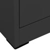 Archivschrank Anthrazit Seuda 46x62x133cm (Stahl)
