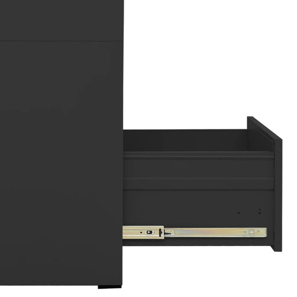 Archivschrank Anthrazit Seuda 46x62x133cm (Stahl)