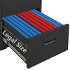 Archivschrank Anthrazit Seuda 46x62x133cm (Stahl)