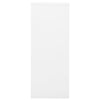 Weißer Büroschrank Neculce 90x40x102cm (Stahl)