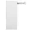 Weißer Büroschrank Haven 90x40x102cm (Stahl)