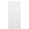 Grauer Schiebetürenschrank Bublos 90x40x90cm (Stahl)