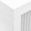 Grauer Schiebetürenschrank Bublos 90x40x90cm (Stahl)