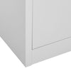 Hellgrauer 90x45x92,5cm Spind Plostina (Stahl)