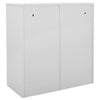 Kleiderschrank Plostina hellgrau und grün 90x45x92,5cm (Stahl)