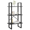 Graues Lagerregal Pepino 60x30x105cm (Holz)