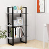Betongraues Lagerregal Pepino 60x30x105cm (Holz)