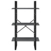 Graues Lagerregal Pepino 60x30x105cm (Kiefer)