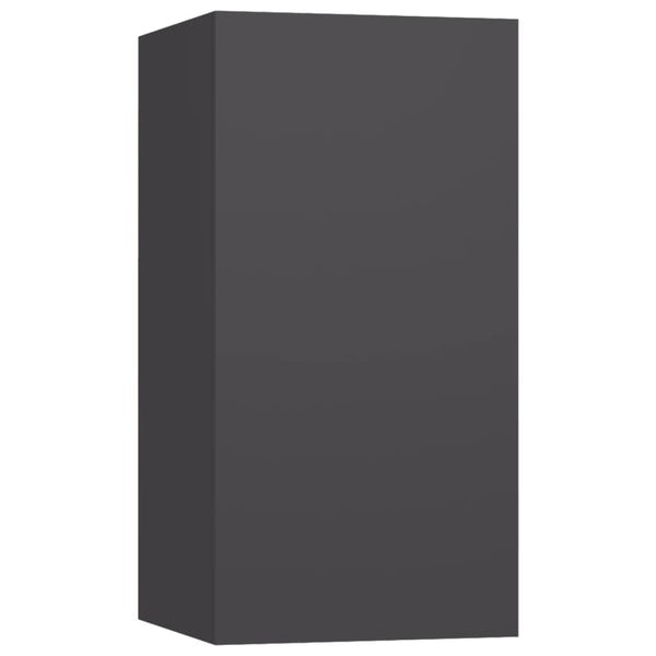 Graue TV-Schränke Marigo 30,5x30x60cm (4 St. Holz)