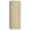Sonoma-Eiche TV-Schrank-Set Fingula 3-teilig (Spanplatte)