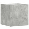 TV-Schrank-Set Fulger 3-teilig betongrau (Holz)