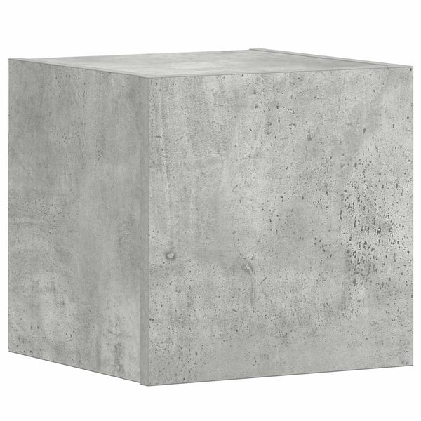 TV-Schrank-Set Fulger 3-teilig betongrau (Holz)