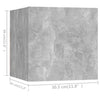 5-teiliges TV-Schrank-Set Ghiulera betongrau (Spanplatte)
