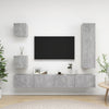 5-teiliges TV-Schrank-Set Ghiulera betongrau (Spanplatte)