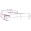 Bettgestell Michai 200x200cm (Kiefer)