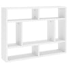 Weißes Wandregal Cociuba 75x16x55cm (Holz)