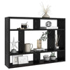 Schwarzes Wandregal Cociuba 75x16x55cm (Holz)
