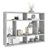 Wandregal Cociuba 75x16x55 cm in Betongrau (Holz)
