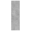 Wandregal Cociuba 75x16x55 cm in Betongrau (Holz)