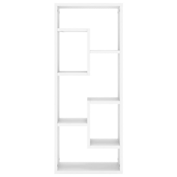 Weißes Wandregal Argelia 36x16x90cm (Holz)