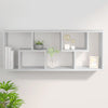 Weißes Wandregal Argelia 36x16x90cm (Holz)