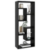 Schwarzes Wandregal Argelia 36x16x90cm (Holz)