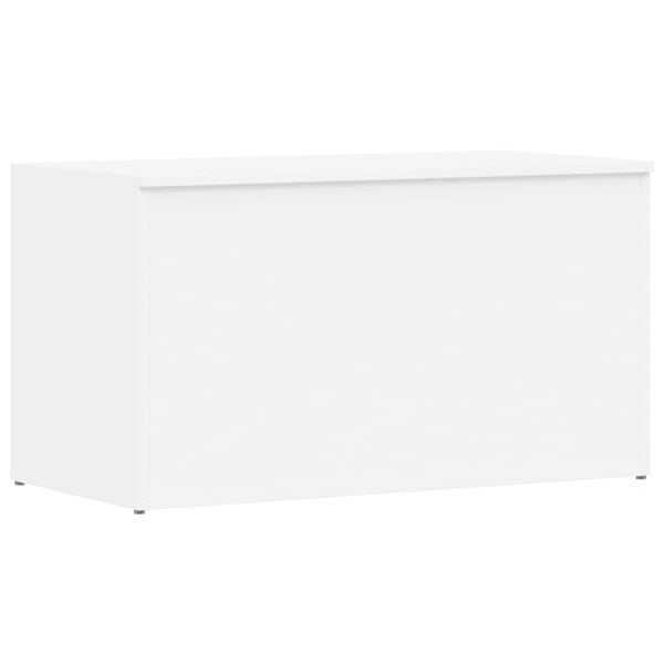 Weiße Aufbewahrungstruhe Cimbru 84x42x46cm (Holz)