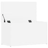 Weiße Aufbewahrungstruhe Cimbru 84x42x46cm (Holz)