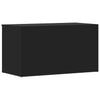Schwarze Aufbewahrungstruhe Cimbru 84x42x46cm (Holz)