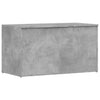 Betongraue Aufbewahrungstruhe Cimbru 84x42x46cm (Holz)