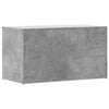 Betongraue Aufbewahrungstruhe Cimbru 84x42x46cm (Holz)