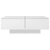 Weißer Couchtisch Eleganta 90x60x31cm (Holz)