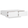 Weißer Couchtisch Eleganta 90x60x31cm (Holz)