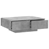 Betongrauer Couchtisch Eleganta 90x60x31cm (Holz)