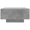 Betongrauer Couchtisch Eleganta 90x60x31cm (Holz)