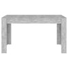 Betongrauer Esstisch Artek 140x74,5x76 cm