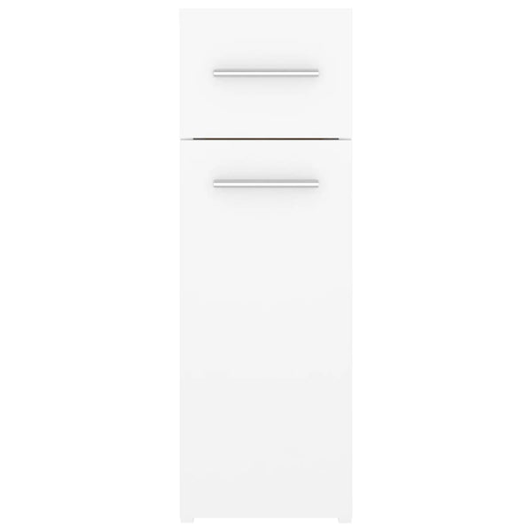 Weißer Apothekerschrank Auruti 20x45,5x60cm (Holz)