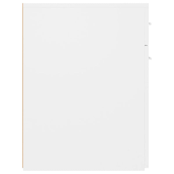 Weißer Apothekerschrank Auruti 20x45,5x60cm (Holz)
