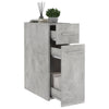 Apothekerschrank Auruti 20x45,5x60cm (Holz) betongrau