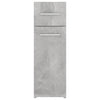 Apothekerschrank Auruti 20x45,5x60cm (Holz) betongrau